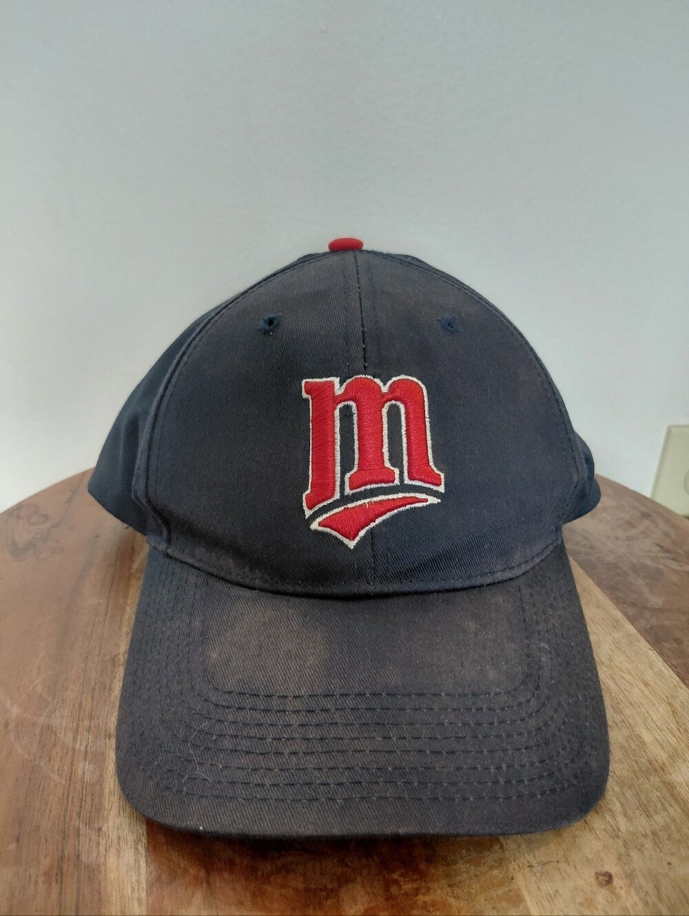 MLB x 47 Brand Minnesota Twins Baseball Sports Retro Logo Navy Blue Hat OS